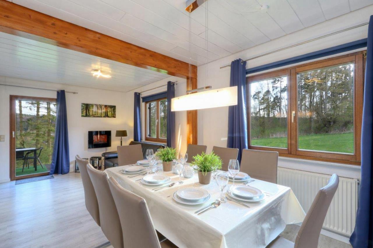 Seepark Kirchheim Ferienhaus Bei Zeta Mit Sauna ภายนอก รูปภาพ